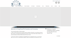 Desktop Screenshot of craigroadpetcemetery.org